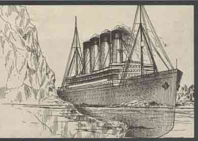 j&auml;&auml;vuori repii titanicin vas kyljen rikki
