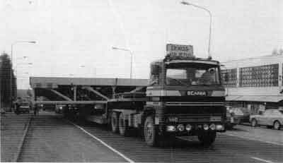 Helikopteri kansi kuljetus raumarepola-keskusta-kolmostie 1981